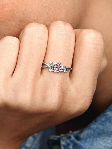 Disney Prinses Belle en het Beest Roos Ring