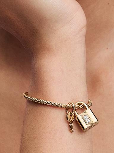 Hangslot & Sleutel Hangende Bedel