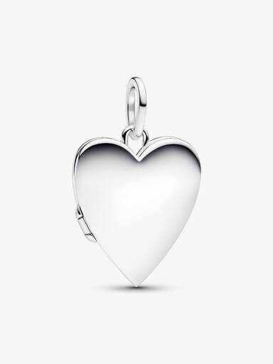 Hanger met graveerbaar en te openen hart