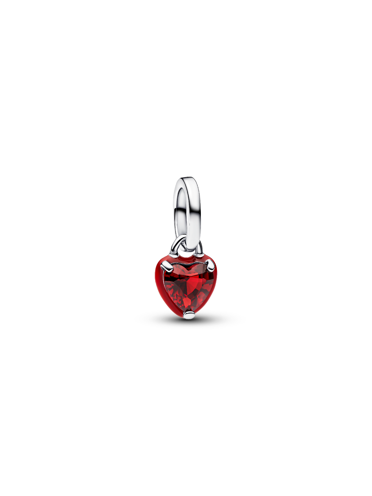 Rood Chakra Hart Mini Hangende Bedel