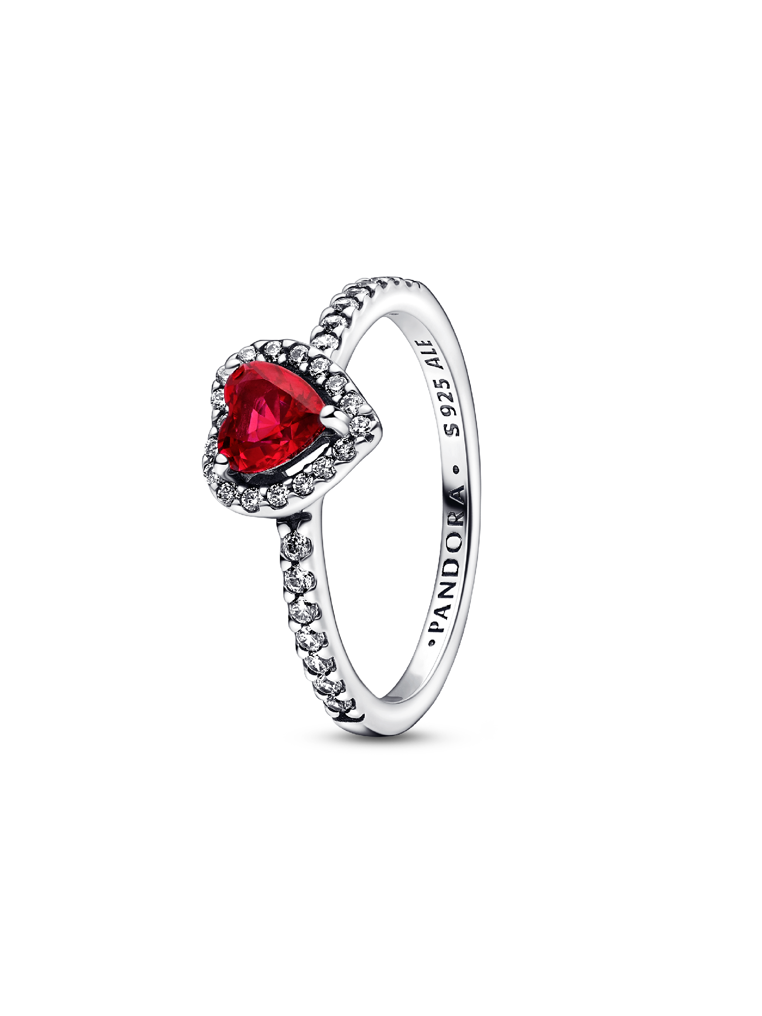 Verhoogd rood hartring