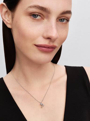 Driedubbele Ster Ketting met Hanger