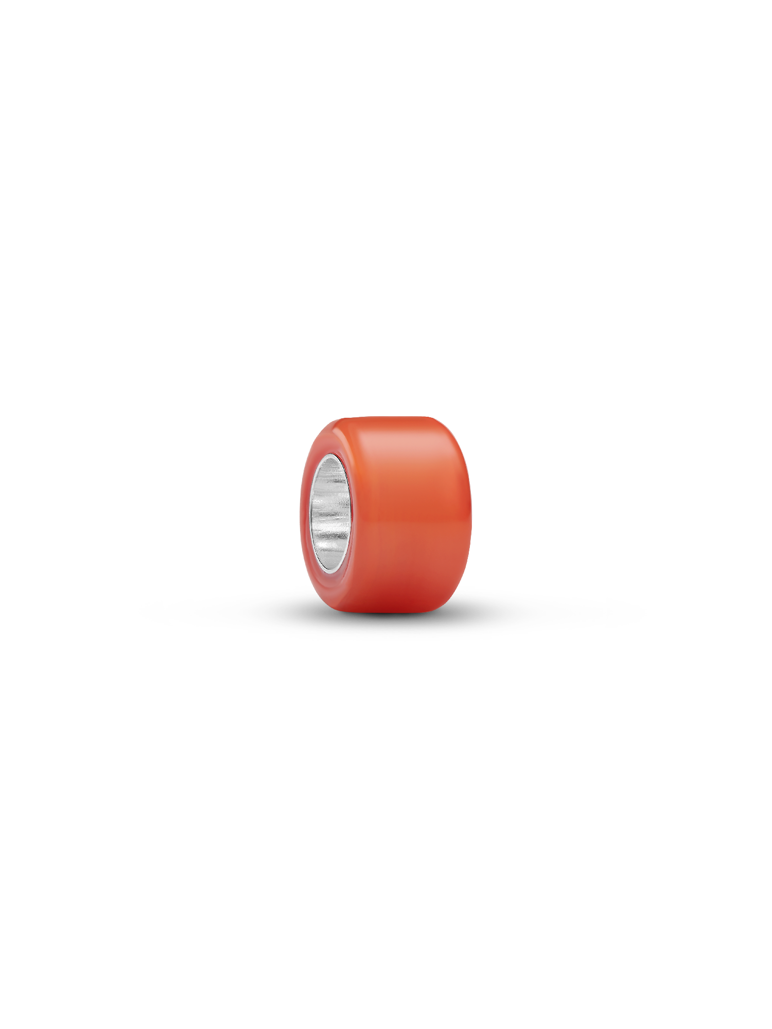 Oranje Muranoglas Mini Bedel