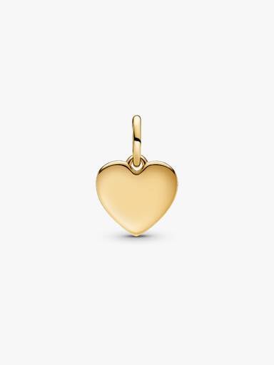 Hangende bedel met graveerbaar love-hart