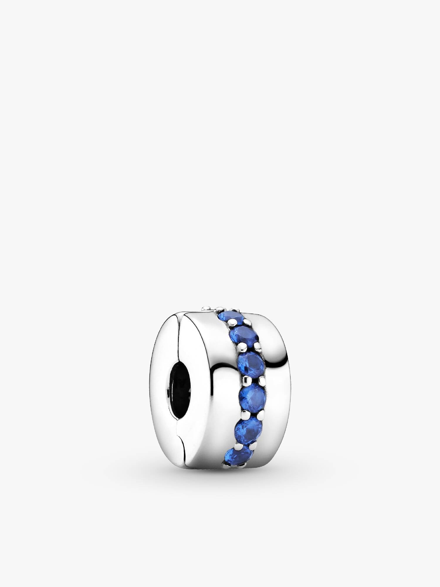 Blue Sparkle Clip Charm