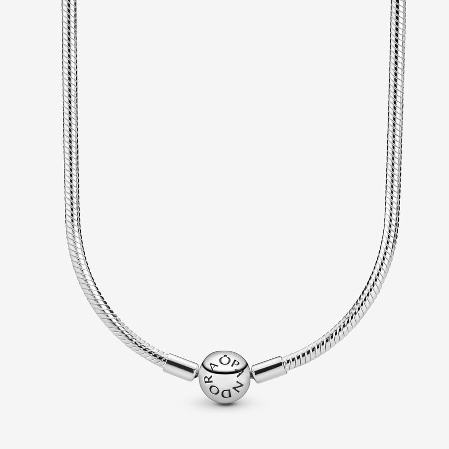 Pandora Moments Snake Chain Ketting image number 0