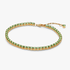 Sprankelende Groene Tennisarmband Sprankelende Groene Tennisarmband