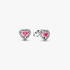 Verhoogd Roze Hart Oorknopjes Verhoogd Roze Hart Oorknopjes