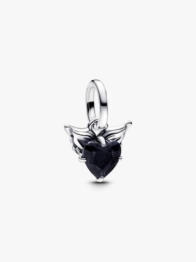 Hart met Vleugels Mini-Hangende Bedel