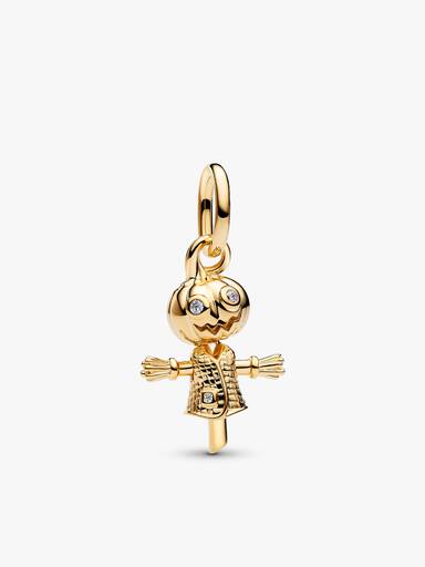 Pompoenverschrikker Mini-Charm Armbandset