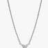 Drie Stenen Hart Halsketting Drie Stenen Hart Halsketting