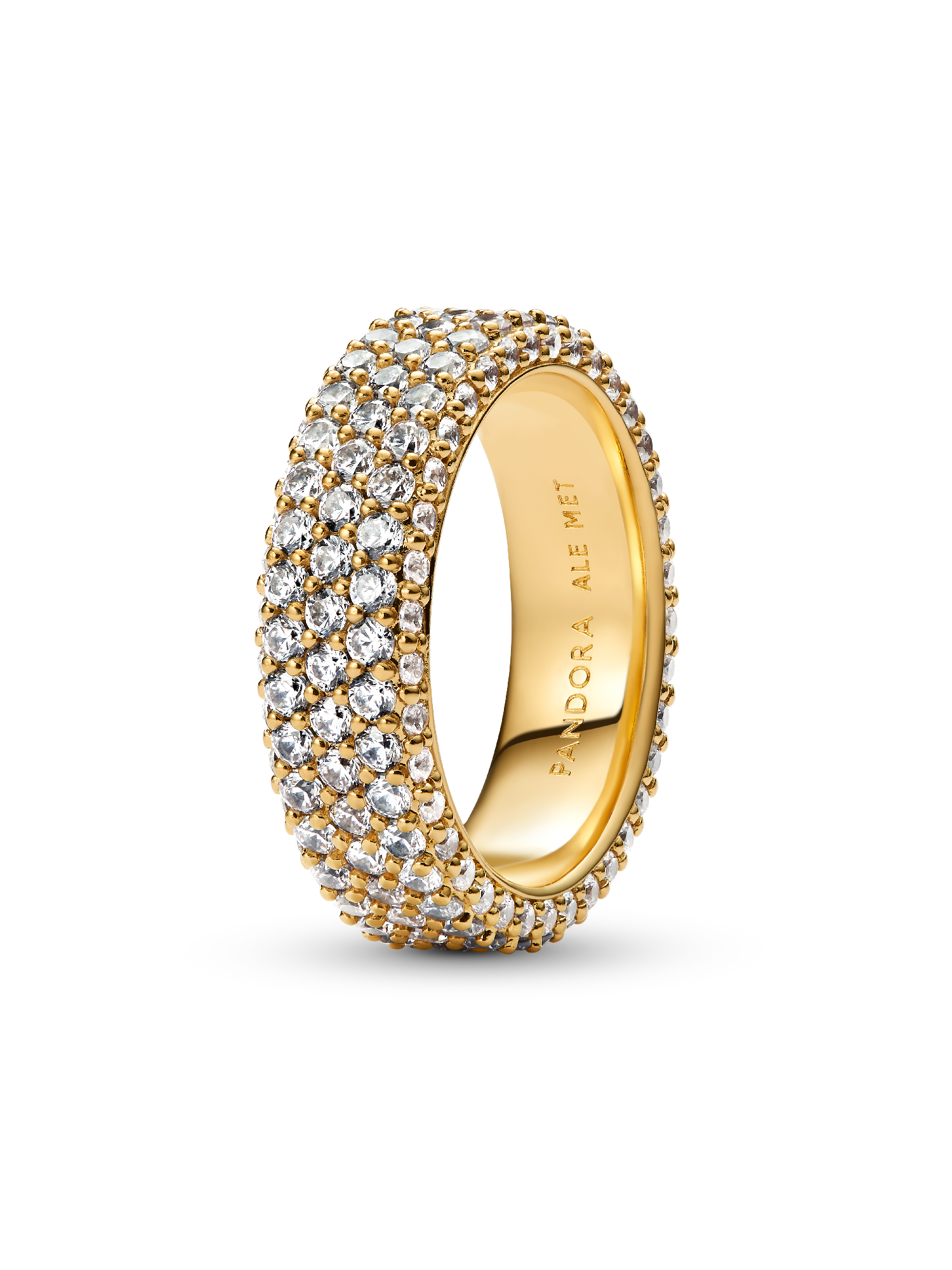 Pandora Timeless driedubbele rij pavé ring