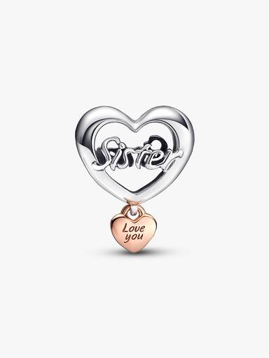 Love You Sister Heart Bedel