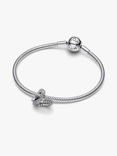 Pavé Infinity Knoop Hart Bedel