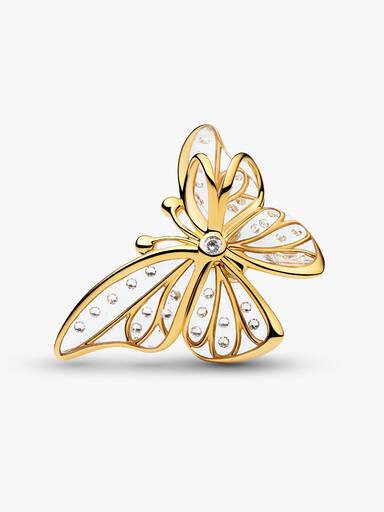 Oversized Openwork Vlinder Clipbedel
