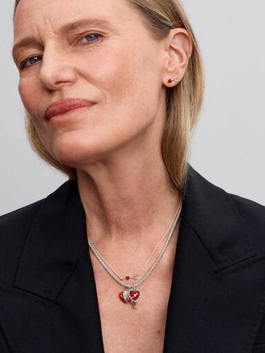 Pandora Moments studded schakelketting