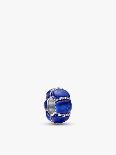 Sieradenset zon en blauwe clip bedelarmband