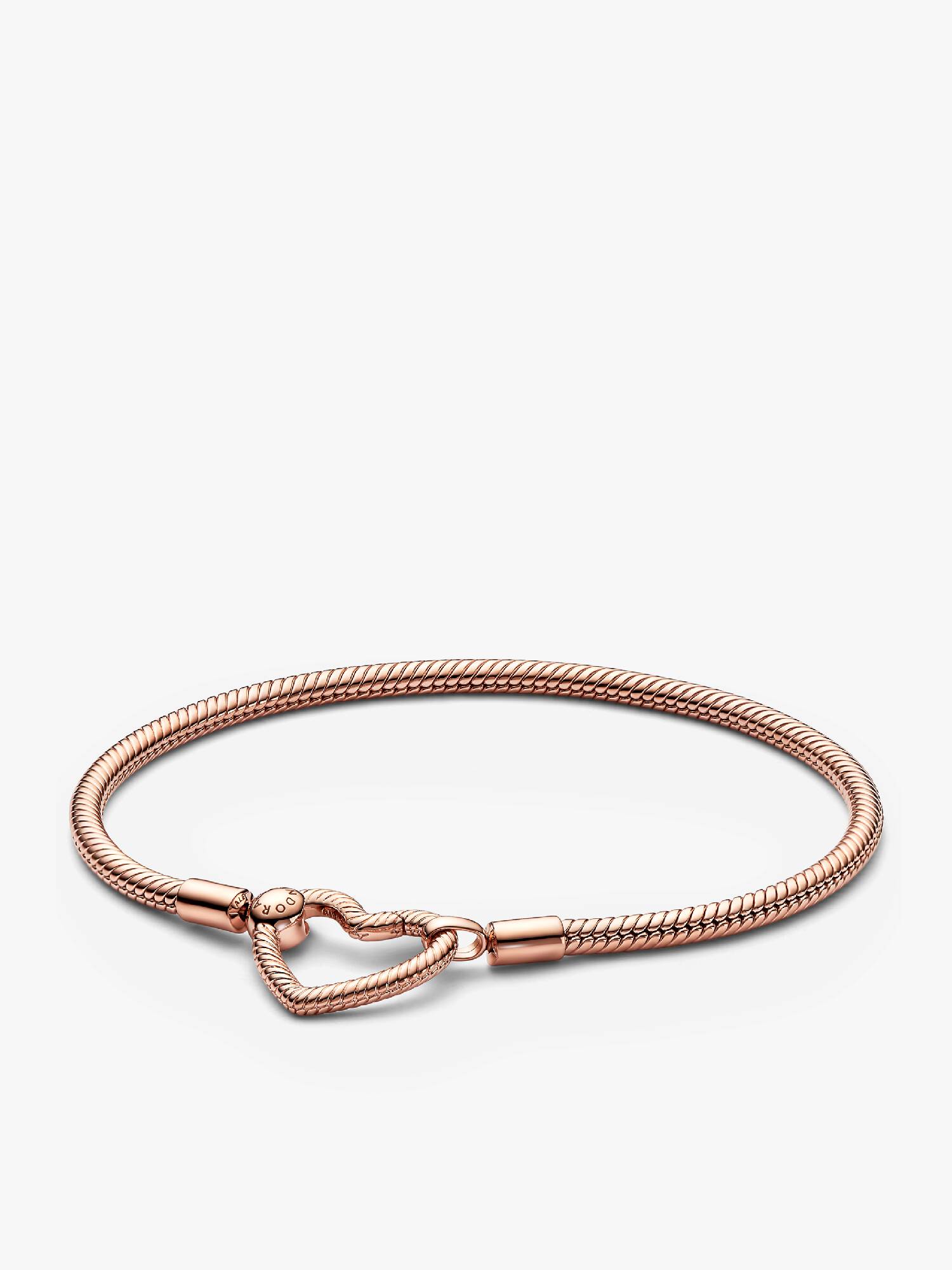 Pandora Moments Hearts Closure Slangenschakelarmband