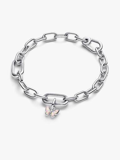 Roze Vlinder Mini-Hangende bedel