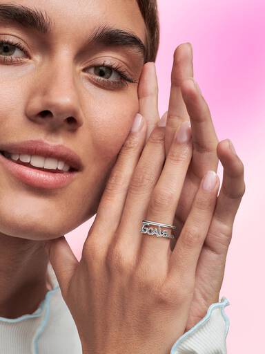 Pandora ME Goals Open Ring