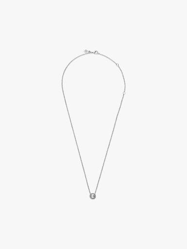 Ronde Sprankelende Stralenkrans Ketting