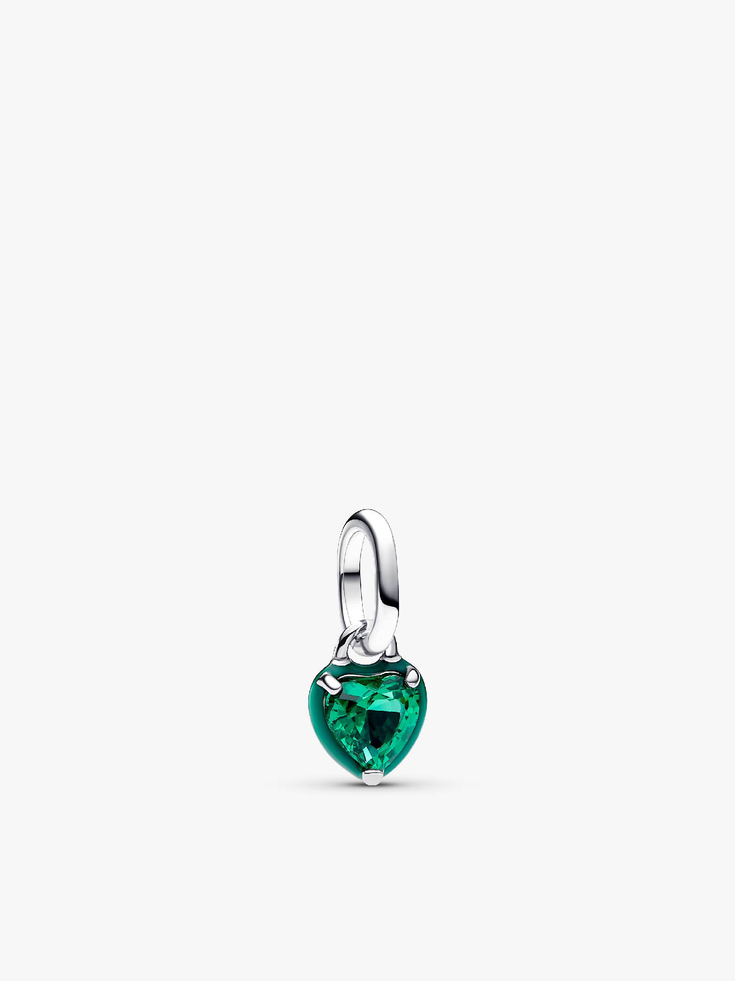 Pandora ME Groene Paarse Chakra Hart Mini Hangende Bedel