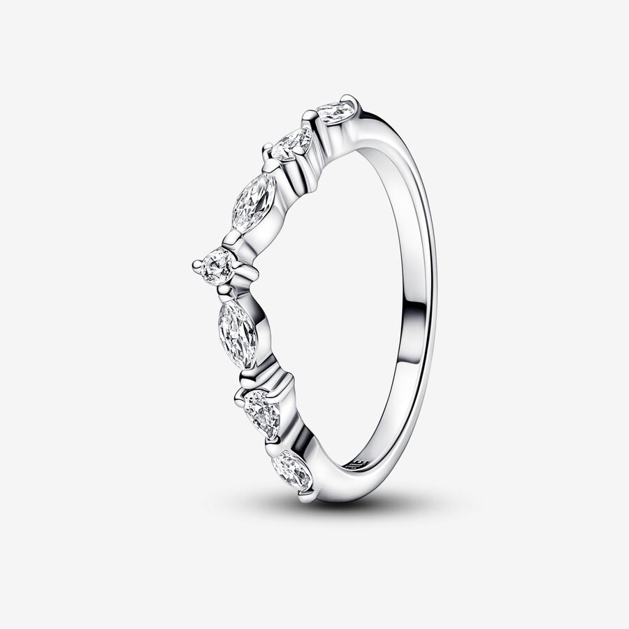 Pandora Timeless Wish Sparkling Alternating Ring image number 0