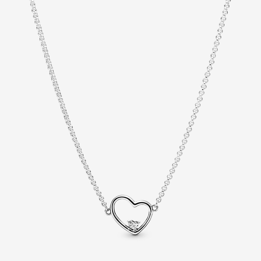 Asymmetrical Heart Ketting image number 0