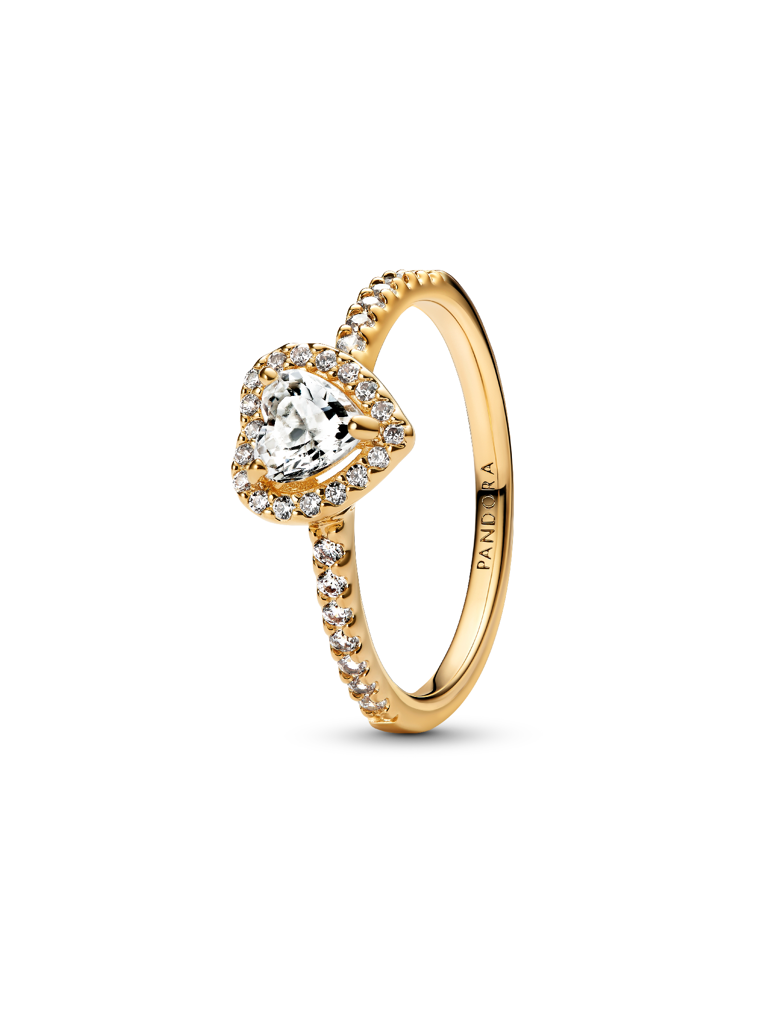Ring met verhoogd hart