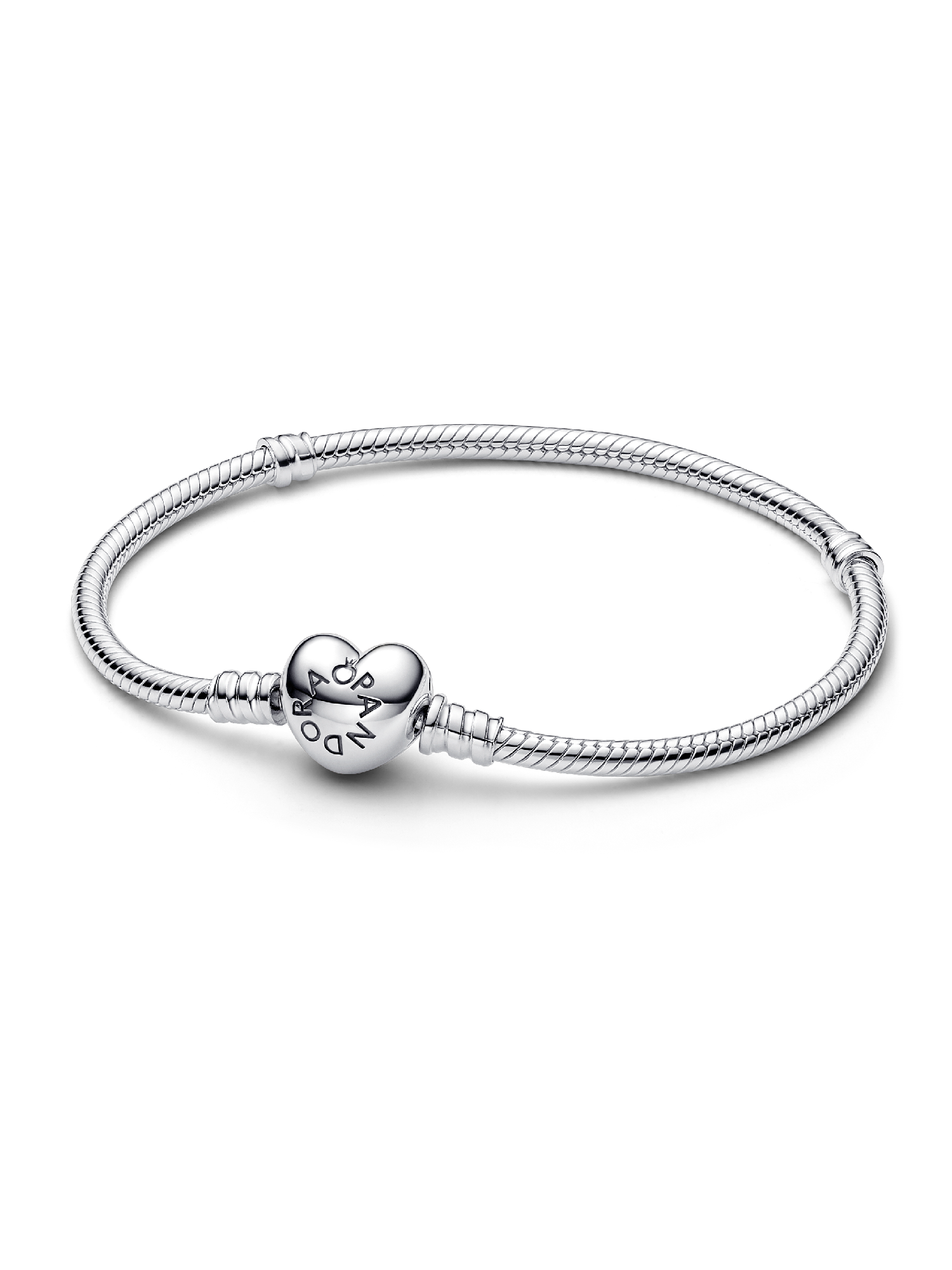 Pandora Moments Hartsluiting Armband, Sterlingzilver